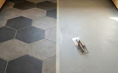 Mikrocement na stare płytki: Jak przeprowadzić remont łazienki i kuchni bez kucia, kurzu i gruzu? [Kompletny Przewodnik]